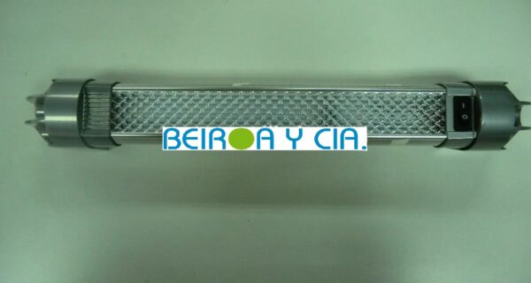 TUBO LUZ LED XE 6 LEDS 327 MM 12V/24V C/ARTEFACTO