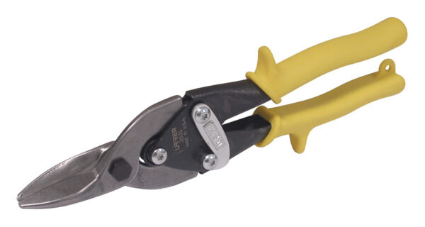 TIJERA CHAPA 10″ AMARILLA TIPO AVION LH234