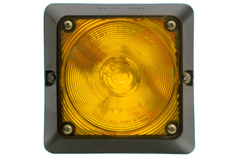 FAROL BAIML 1050 AMBAR CUADRADO TRAS. SIMPLE