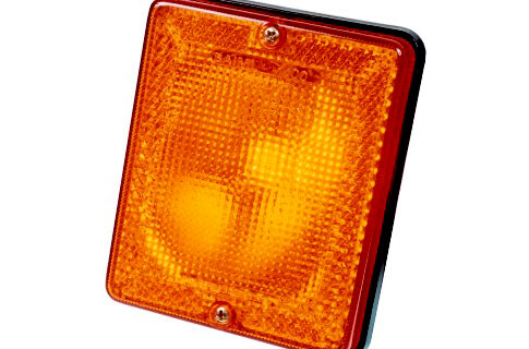 FAROL BAIML 1400 AMBAR MODULO CUADRADO C/REFLECTOR