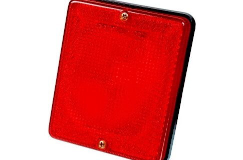 FAROL BAIML 1400 ROJO  MODULO CUADRADO C/REFLECTO