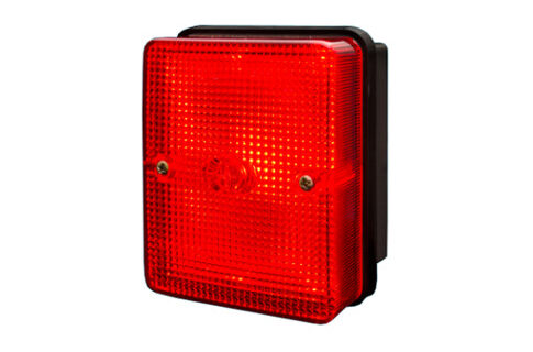 FAROL BAIML 1620 ROJO RECTANGULAR INDIVIDUAL