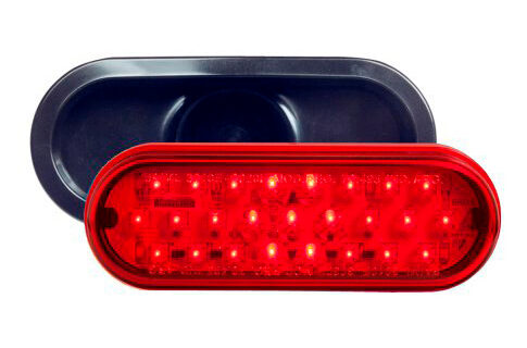 FAROL BAIML 3010 E ROJO BIPOLAR 12/24 VOLT