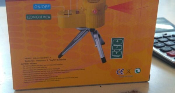 NIVEL LASER A BATERIA