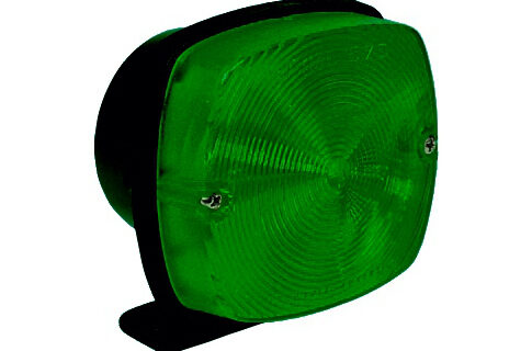 FAROL BAIML 0570 VERDE ADICIONAL CUADRADO