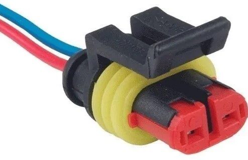 ENCHUFE FAROL LED  C/FICHA 2 VIAS Y FUELLE T/RANDON-BRASLUX