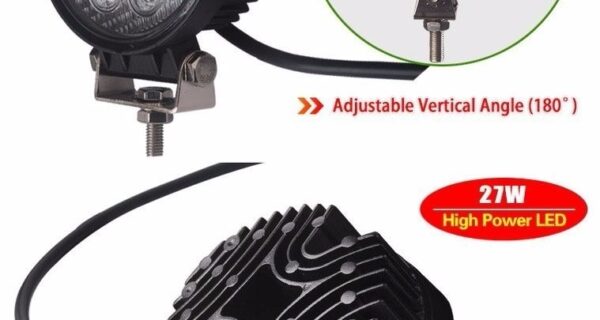 FARO LED 27W REDONDO 9 LED 12V/24V