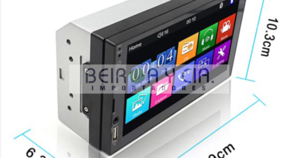 RADIO QUANTUM QY704MI MULTIM 2DIN MIRR L/BT/7″