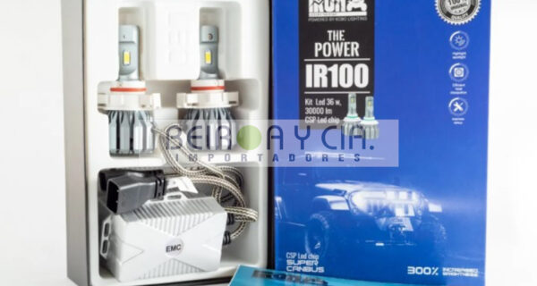 KIT LED CSP H16 IR100 RECTA 30000LMS 36W CAMBUS PSX24