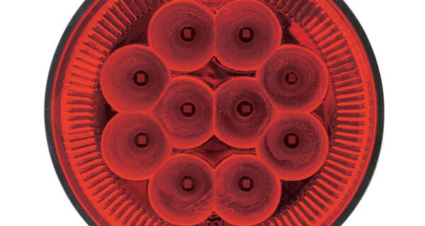 FAROL IMP. LED REDONDO T/RANDON ROJO 12/24V