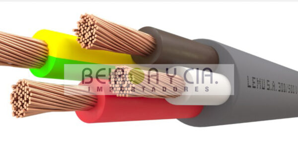 CABLE INST.4X1 BAJO GOMA