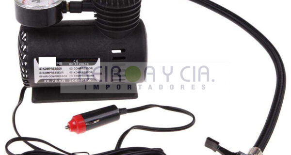 COMPRESOR 12V MINI 1 PISTON 300 PSI PLASTICO