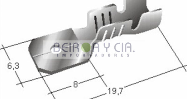 TERMINAL IMP. 08 ITAL ENCHUFE MACHO T/BOSCH UNIV