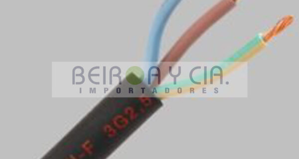 CABLE INST.3X1 BAJO GOMA NEGRO