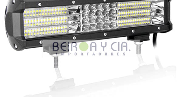 FARO LED BARRA 216W BLA/AMB 37.5 CM FIJO/DESTELLAN