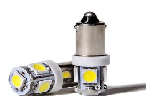 LAMPARA LED XE BAY. 24V 1 POLO  5 LEDS BLANCA=2662