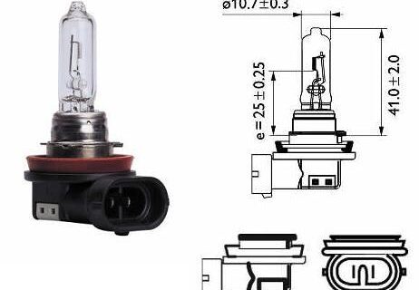 LAMPARA BOSCH 91265 H9 12V 65W
