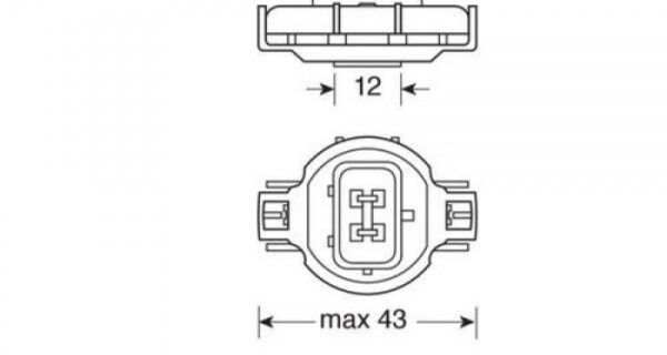 LAMPARA EAGLEYE H16 PG20-3 12V 35 WATT