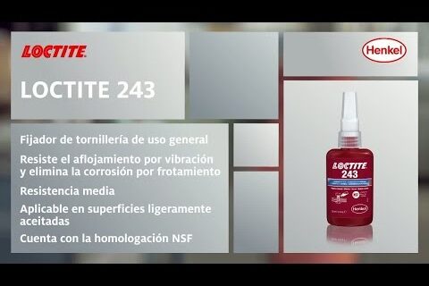 ADHESIVO LOCTITE  243-31 TRA/ROSC TOR. MEDIA 50 ML