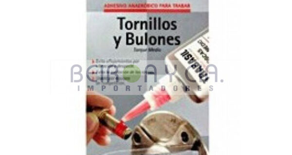 ADHESIVO TRABASIL RM1 ROSCAS T/MEDIO 6ML = 242