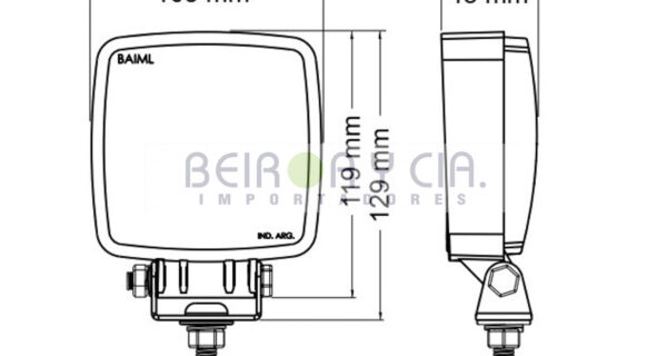 FARO BAIML 8010ES SUPERNOVA CONCENTRA 120W 12/24V