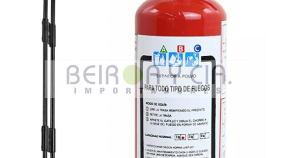 EXTINGUIDOR POLVO GAS 2 KG C/SOPORTE CAMION