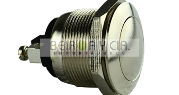 BOTON PULSADOR NB804PA REDONDO METALICO 2A 250V