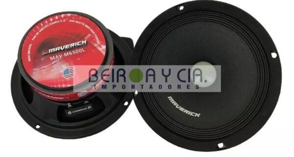 PARLANTES MAVERICK 6.5″ REDONDOS JUEGO