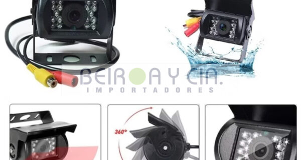 CAMARA P/MONITOR EXT. CON LED