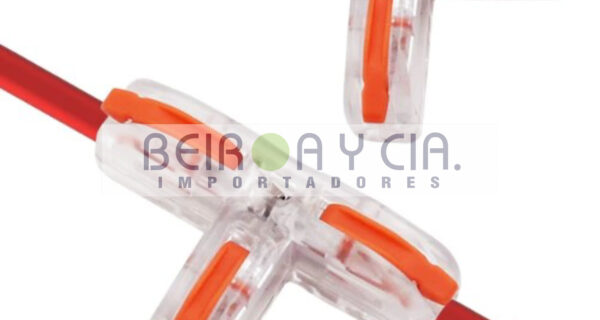 CONECTOR RAPIDO SIN PELAR T 3 VIAS