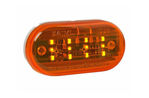 FAROL BAIML 1034E AMBAR = 1035 E CON 12 LEDS