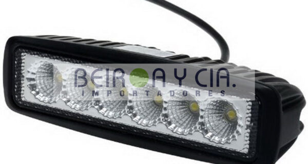 FARO LED  18W 6 LED RECT. 160MM 12V/24V