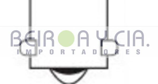 LAMP. FLOSSER 24V 21W BAU15S AMBAR