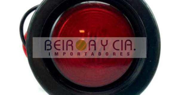 FAROL REDONDO LED 12V ROJO