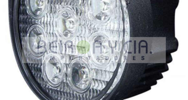 FARO LED 27W 9 LED REDONDO