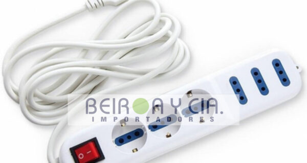 ALARGUE 220V 3 MTS. 3 SHUC+ 3 EN LINEA