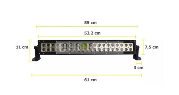 FARO XE LED BARRA 120 WATT 40 LED