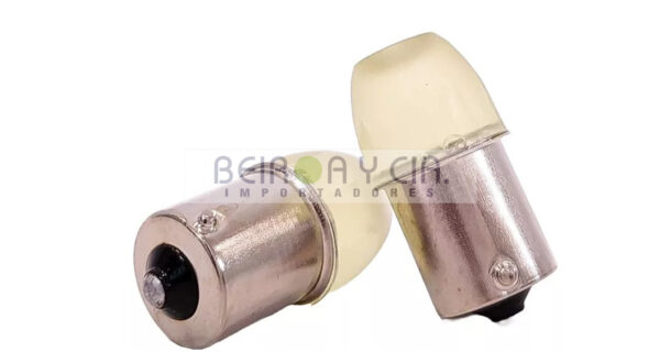 LAMPARA LED 12V 1 POLO AMBAR = 1056