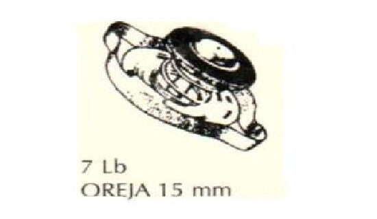 TAPON RAD. RC0105 7 LBS. 0.50 KG OR. 15MM =B/H/MB5