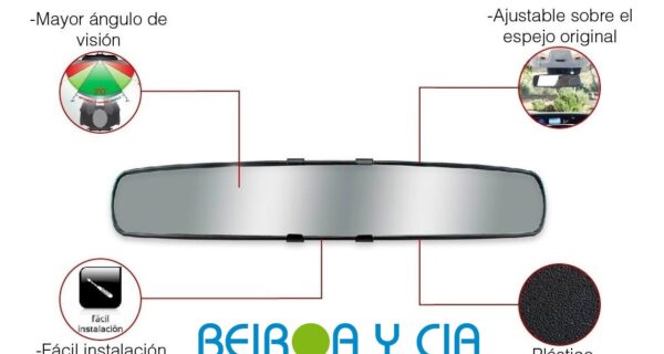 ESPEJO INTERIOR  PANORAMICO