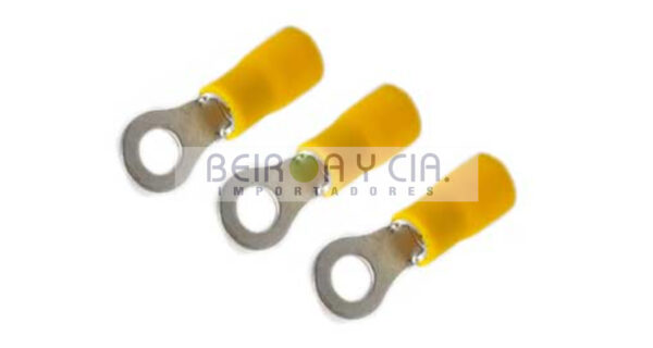 TERMINAL AISL. OJO4 MM AMARILLO