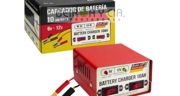 CARGADOR DE BAT. 10 AMP 6/12V LENTO