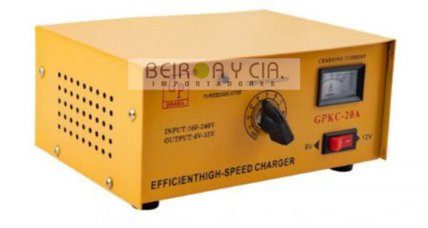 CARGADOR DE BAT. 20 AMP 6/12V LENTO