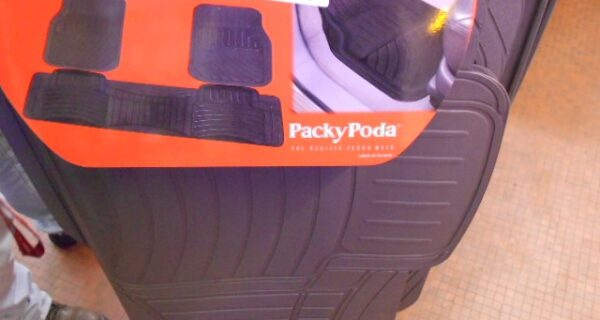 ALFOMBRA PACKY PODA GRIS 3 PIEZAS