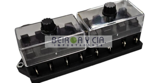 CAJA PORTAFUSIBLES 08 FUSIBLES ENCHUFE