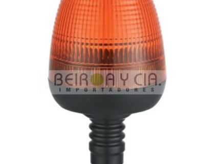 BALIZA XE LED 12V/24V 60 LEDS C/FLEX.  AMBAR