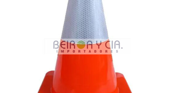 CONO REFLECTIVO GOMA CHICO 30 CM ALT