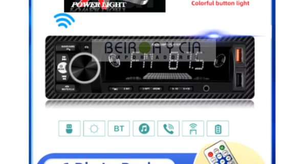 RADIO XE 890 FM/USB/SD/AUX-IN 12V C/REMOTO