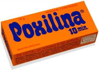 CEMENTO POXILINA 10 MIN. 250GRS.