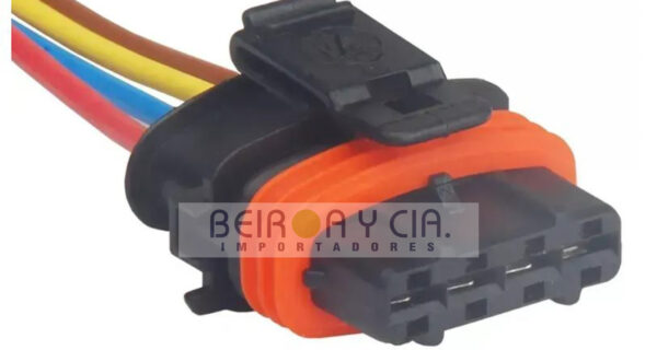 CONECTOR BOBINA 4 VIAS GM/KIA/NISSAN/S10/CORSA/VECTRA